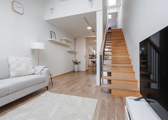 Appartement Charming Duplex Loft In Center
