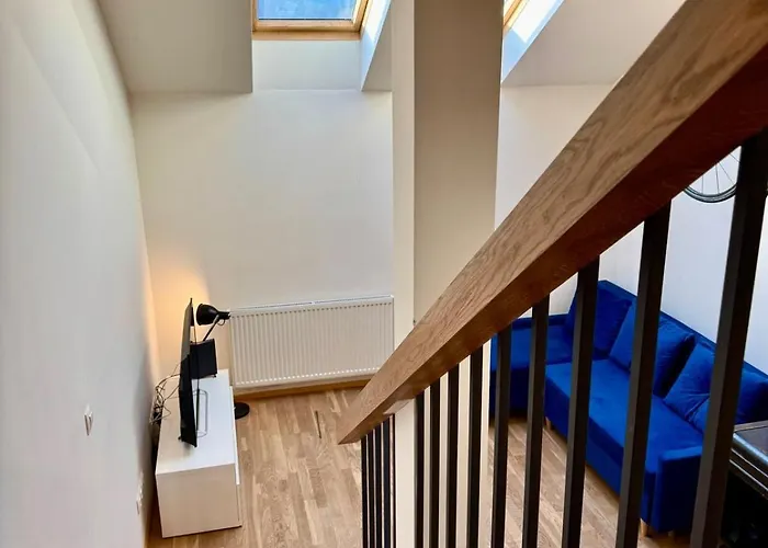 Charming Duplex Loft In Center * Prága